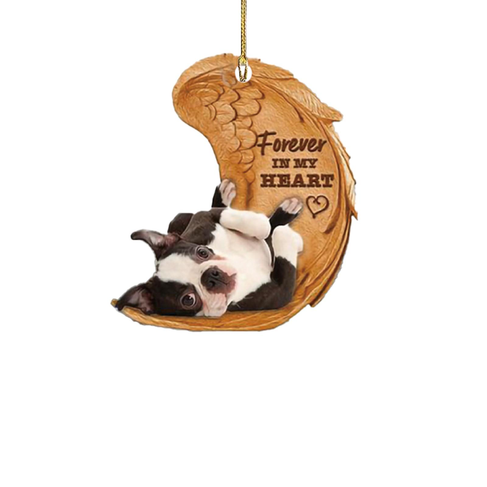 Акриловые подвесные украшения для собак