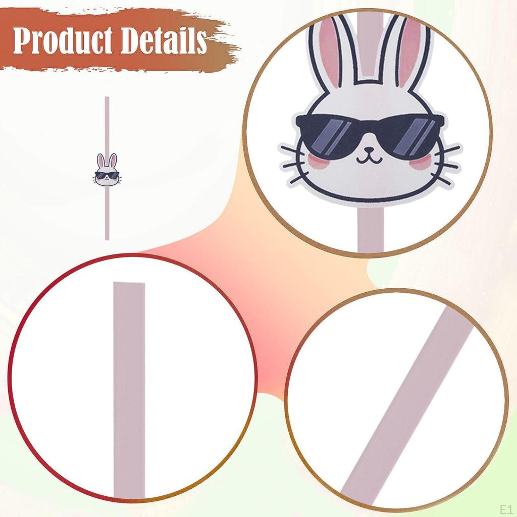 Easter Door Frame Ribbon Decor with Hook and Loop Ornament Spring Decoration for Front