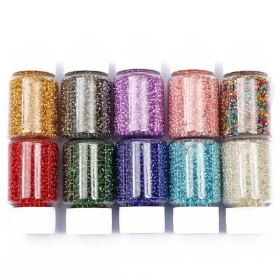 2mm 3000pcs Bottled Glass Seed Beads For DIY Jewelry Making Accessories