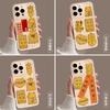 Gold foil iPhone16promax iPhone case DIY sticker 14 popular 13 rich 15pro transparent soft case