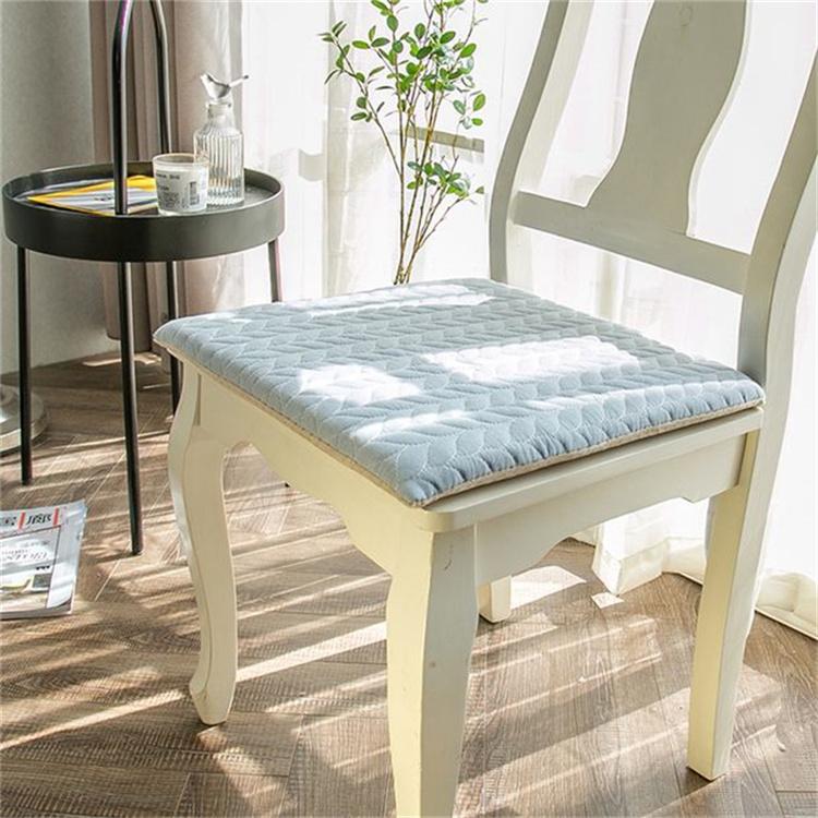 

Japanese Cotton Chair Cushion Square Thick Nordic Dining Chair Cushion Anti Slip Office long Sitting Soft Cushion 45CM Home Seat 40x40cm