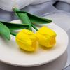 Simulation Long Tulip Exaggerated Design Flower Earrings, Creative Fashion Personality Trend Earrings