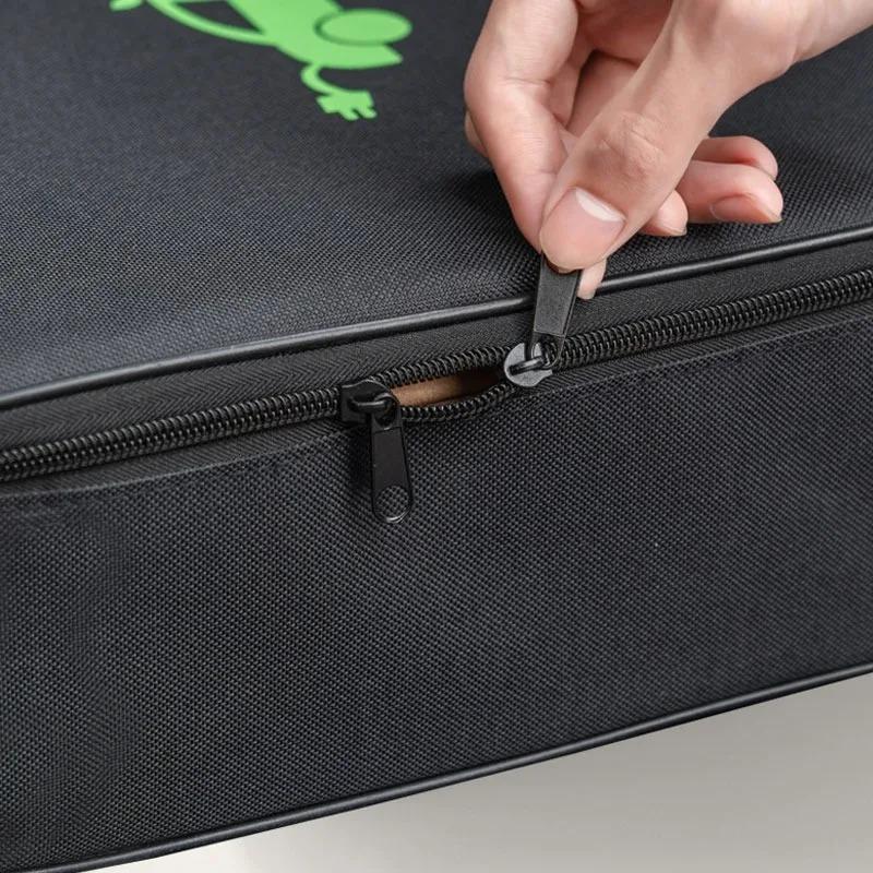 Waterproof Electric Car Charging Gun Bag Electric Vehicle Charging Gun-Storage Bag Oxford Cloth Rechargeable Gun Organizer Bag