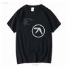 Aphex Twin Band Tour Merch 2 Sided Vintage 100 Cotton T Shirt 102672 Long or Short Sleeves Vintage Washed Comfortable Casual