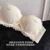"Velvet Bow" Little Princess~ Half a Cup of Underwear Women's Small Breasts Gather and Show a Large Upper Support Anti-sagging Bra Cover