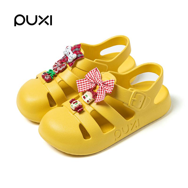 Puxi Liang Influencer Style: Summer Elastic Non-Slip Closed-Toe Roman Sandals