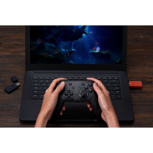 8BitDo Wireless USB Adapter 2 Switch, Compatible with Windows, Mac, Steam Deck, Xbox Series X & S Controller for Raspberry Pi, Xbox One Bluetooth Cont