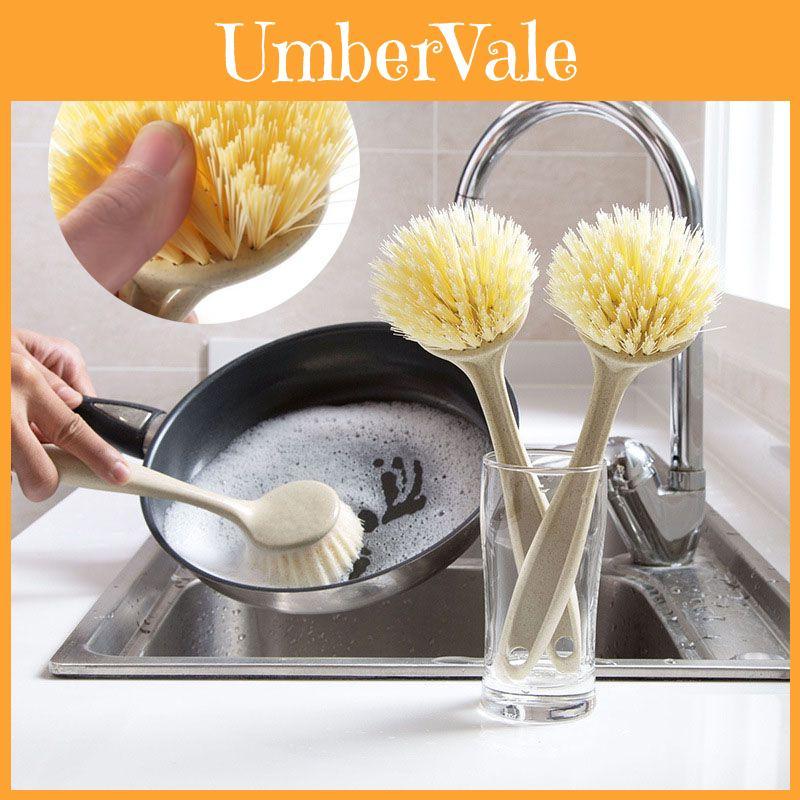 High Quality Kitchen Cleaning Brush With Long Handle For Effortless Dish And Pot Washing