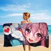 Virtual Idol Super S-Sonico Beach Towel Colorful Bath Towels For Girl Microfiber Quick Dry Sand Free Beach Yoga Gym Pool