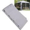 Replacement Canopy Sidewalls UV50+ Water Proof Hvy Duty Canopy Tent Sidewalls for Outdoor Garden Patio Gray