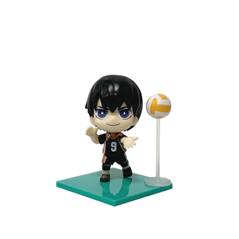 Haikyuu Volleyball Collection Pvc Model Set With Collectible Figurines For Fans