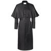 Medieval Priest Costume: Solid Color Clergy Robe & Cloak for Halloween & Christmas