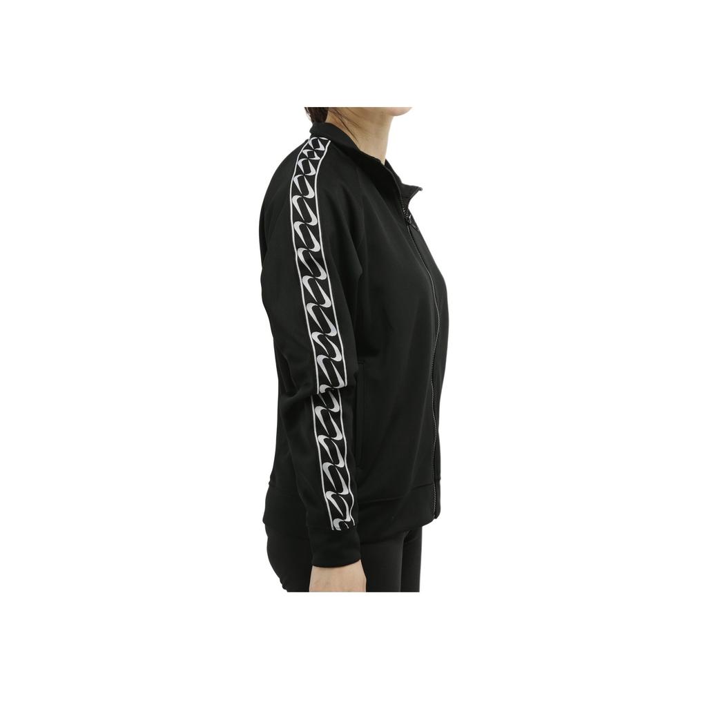Nike Side Tape Logo Stand Collar Zip-Up Sports Jacket Women Jackets Black CJ7718-010