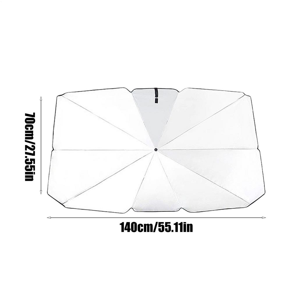 Car Windshield Sun Shade Automotive Interior Sun Protection Retractable Anti-UV Privacy Screen Heat Reduction for Driver Hot