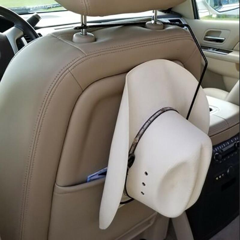 Шляпа Автомобильный Держатель Стойка Ковбойский Вешалка Хранение Настенные Крючки Стойки Органайзер Подвесная Форма Потолок Металлический Грузовик Бейсбол Onesize