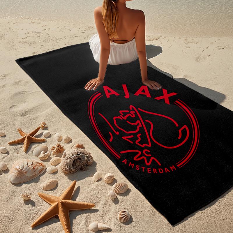 1PC Bold Ajax Amsterdam Spirit Beach Towel - Soft, Absorbent Microfiber, Lightweight, Ideal for The Beach, Parties, Travel, Camping fan gifts