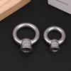 304 Stainless Steel Japanese Eye Nuts M6 M8 M10 M12 M16 Lifting Rings Marine-Grade Hardware Rigging Hoisting Industrial