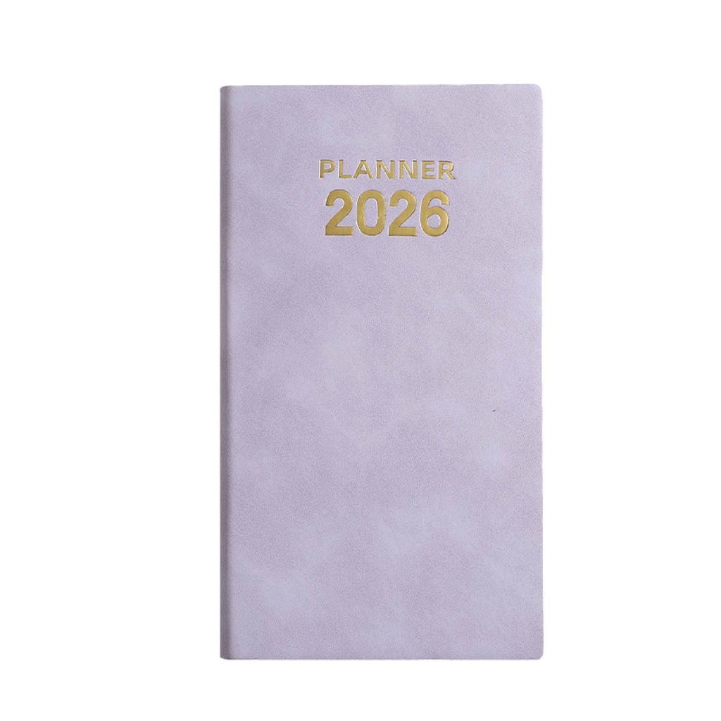 2026 A6 Portable English Daily Planner: 365 Days for Cross-Border Time Management