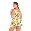 Plus Fat Plus Size Skirt One-piece Swimsuit Ladies European and American Swimwear Oversize Swimsuit  Bikini Beachwear