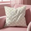 Japanese Golden Lines Cushion Cover Multi-Scene Pillow Cover for Home & Car - Reversible, Soft & Durable for Daily Use