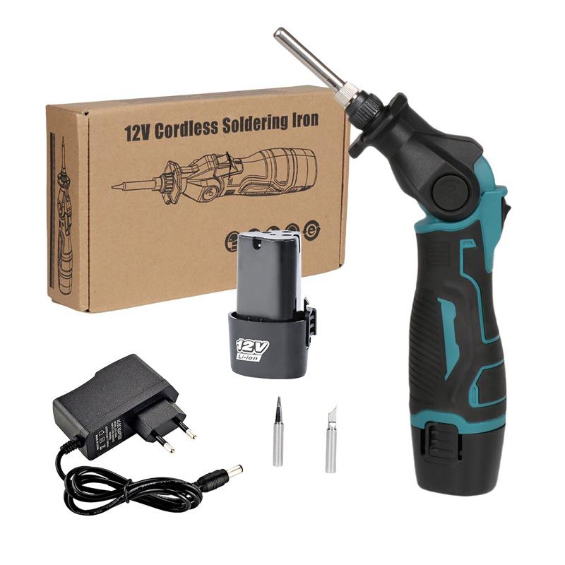 12V Rechargeable Wireless Soldering Iron - Professional & Portable Electric Welding Tool