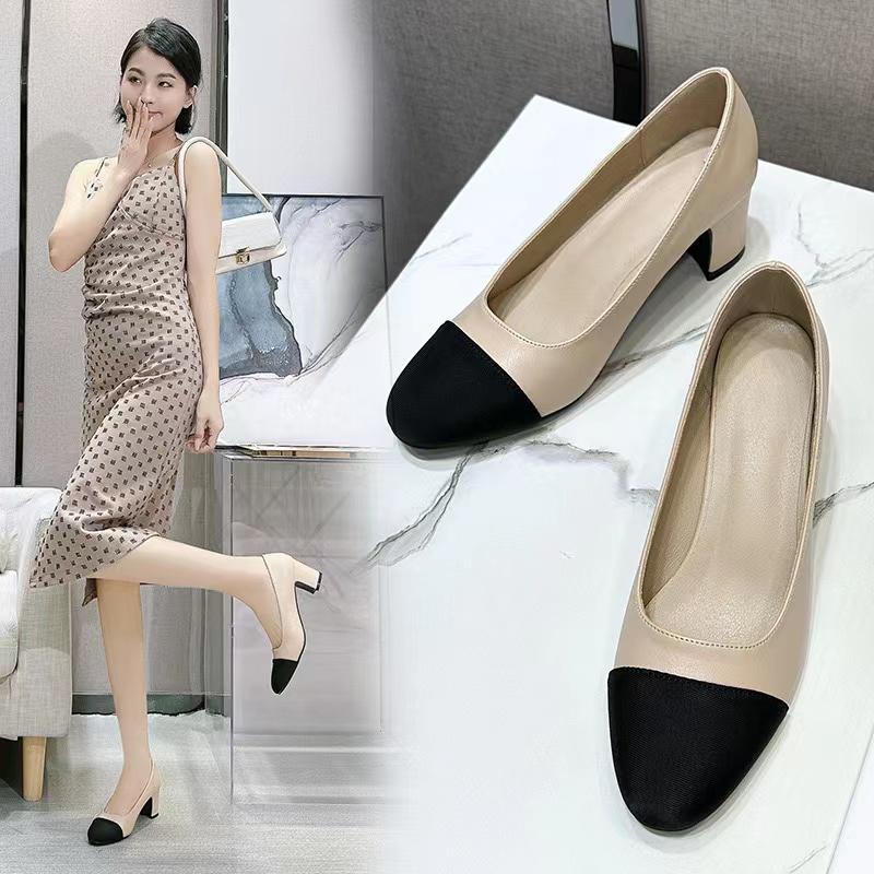 2025 All-match Flats Women‘s Sandals Non-Slip Soft Leisure Shoes Mixed Colors Comfort Low Heel Femme Thick Bottom Designer Shoes