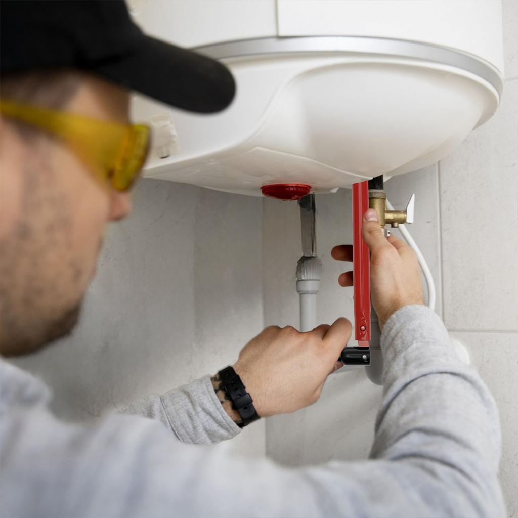 Waschbeckenarmatur Schlüssel Küchen- Badezimmerhahn Installationswerkzeug Kohlenstoffstahl Armaturenschlüssel Multifunktions-Wasserrohr-Reparaturwerkzeuge