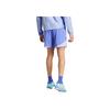 Adidas Aeroready Own The Run Base Logo Print Mid Rise Sports Shorts Men Shorts Cobalt-Blue IW0036