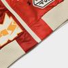Fila Fusion Cartoon Letter Farbblock Baseballkragen Gespleißte Lockere Jacke Damenjacken Khaki T11W342912F-LK