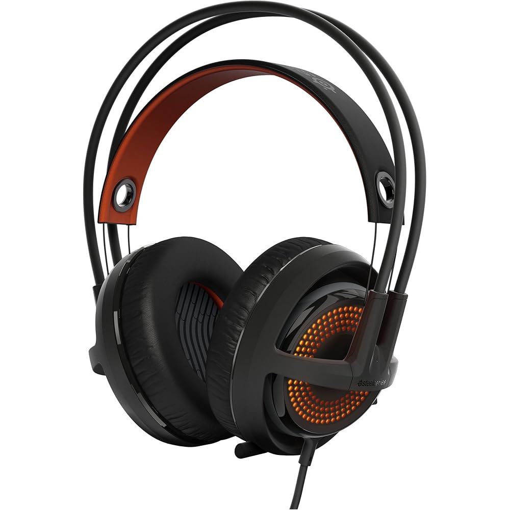 

SteelSeries Siberia 350 Gaming Headset Black Wired Over-Ear Design with Noise Cancellation and Comfortable Fit