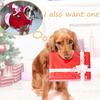 Santa Claus Riding Horse Dog Costume – Festive Pet Christmas Outfit