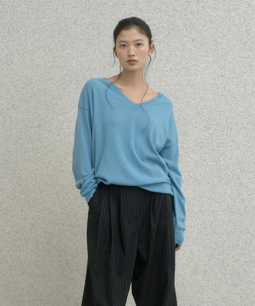 Deoenel Single Deep V Knit - [4 Colors]
