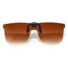 Trendy Clip-On One-Piece Driving Sunglasses with Xiaohongshu-Inspired Design