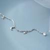 2026 Argento Sterling 925 Lucido Zircone Luna Stella Collana Choker Ciondolo Fascino Catena Lunga Cristallo CZ Collana Donna Matrimonio Gioielli Raffinati