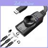 71 Gs3 Usb Sound Puji Card For Pc Mobile Ideal For Gaming With 35mm Headset Compatibility
