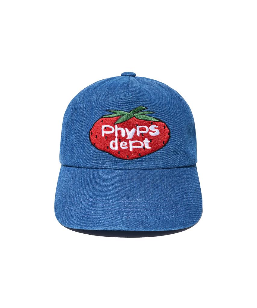 PHYSICAL DEPARTMENT Flat Strawberry Ball Cap_Blue