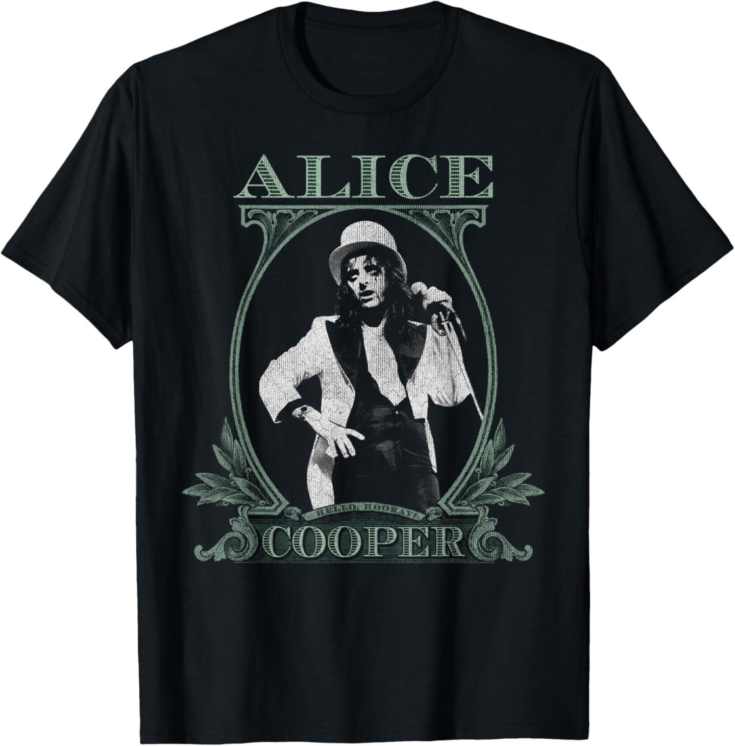 

Alice Cooper – Hello Hooray T-Shirt Mens Womens Tees Top 4XL
