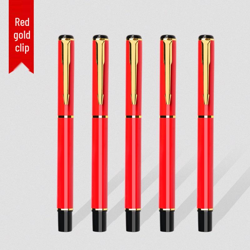 High-End Metal Signature Pens with Laser Engraved Logo 0.5mm Tip