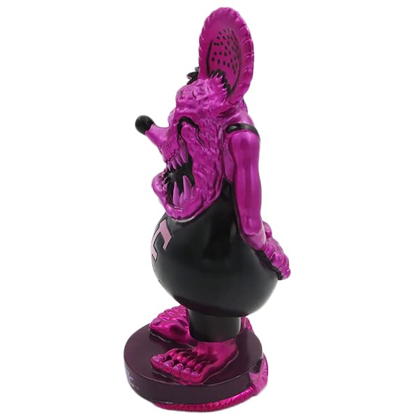 RAT FINK Metallic Rat Fink Red Bobbing Head Figure Doll