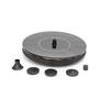 Solar Powered Garden Decor Floating Fountain Freestanding Bird Bath Water Pump