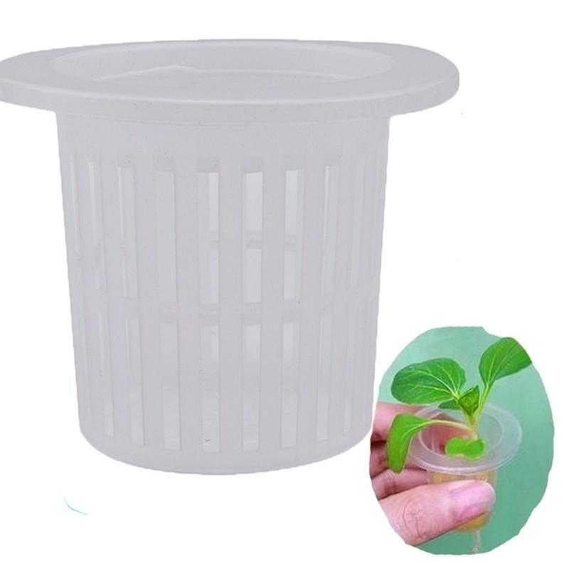 5 Stück Kunststoff Sanitär Wasser Kultur Gemüse Set Korb Bodenlose Kultivierung Pflanzung Kultivatio