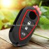 Serve para Alfa Romeo Giulietta Mito Capa de Silicone para Chave de 3 Botões