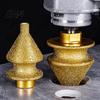 Chamfering Enlarging Polishing Drill Bit Diamond for Grinder, 4-in-1 Hole Saw, Beveling Grinding Head Opener Chamfering/Hole Enlarging/Polishing/Arc