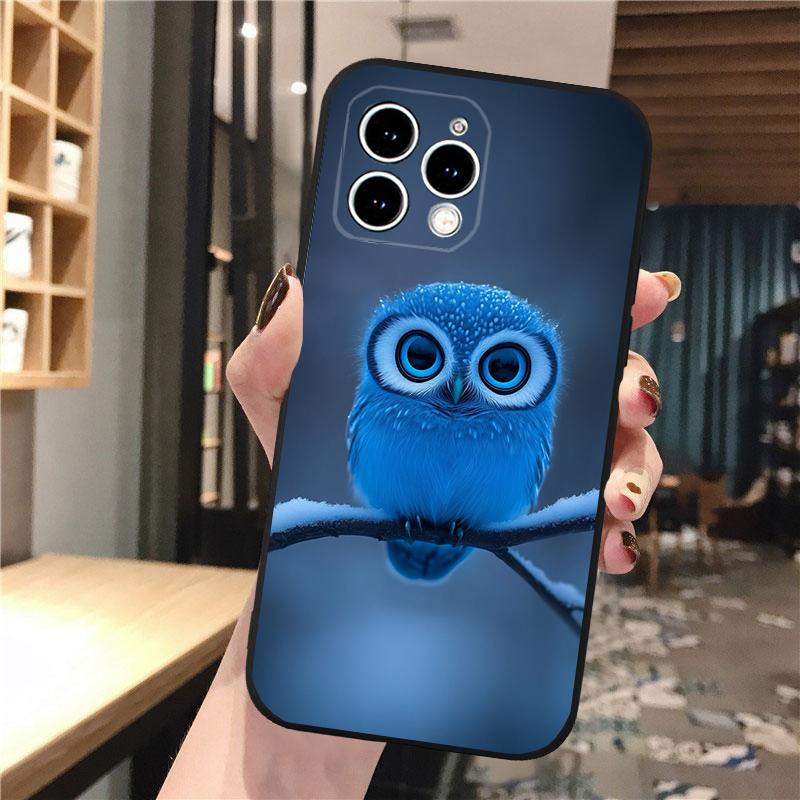 Phone Case Carcasa Funda For iPhone 17 Pro Max 17 Air 16 15 14 13 Pro Max 15 16 Pro 15Plus Owl