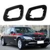 For BMW 5 Series F07 2008-2010 / BMW 7 Series F02 2007-2012 Replace Car Side Mirror Rearview Mirrors Housing Frame Cover