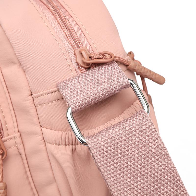 Versatile Women's Single Shoulder Bag, Casual and Simple Crossbody Bag, Waterproof Nylon Handbag Daily Use Phone Bag and Purses