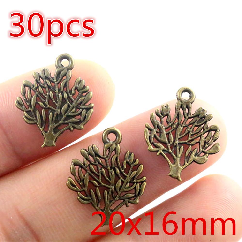Fashion Bronze Charms Heart Star Leaf Arrow Cute DIY Jewelry Making Pendant Fidings for Necklace Bracelet Accessories 