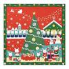 Maeda Senko Four Seasons Cloth Small Furoshiki Christmas Night Size: Approximately 50cm X 50cm 120464