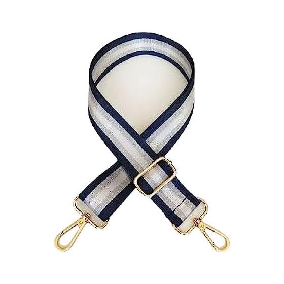 

[Plus Nao] Plus Nao Shoulder Belt, Shoulder Strap, Single Item, Replacement, Replacement, Wide, Striped, Lam Bag, Crossbody Bag
