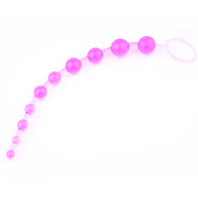 Analspielzeug, Farbe Gelee, Analkugeln, Sex, Orgasmus, Vagina, Plug & Play, Zugring, Kugel, Analstimulator, Gesäßperlen für Frauen